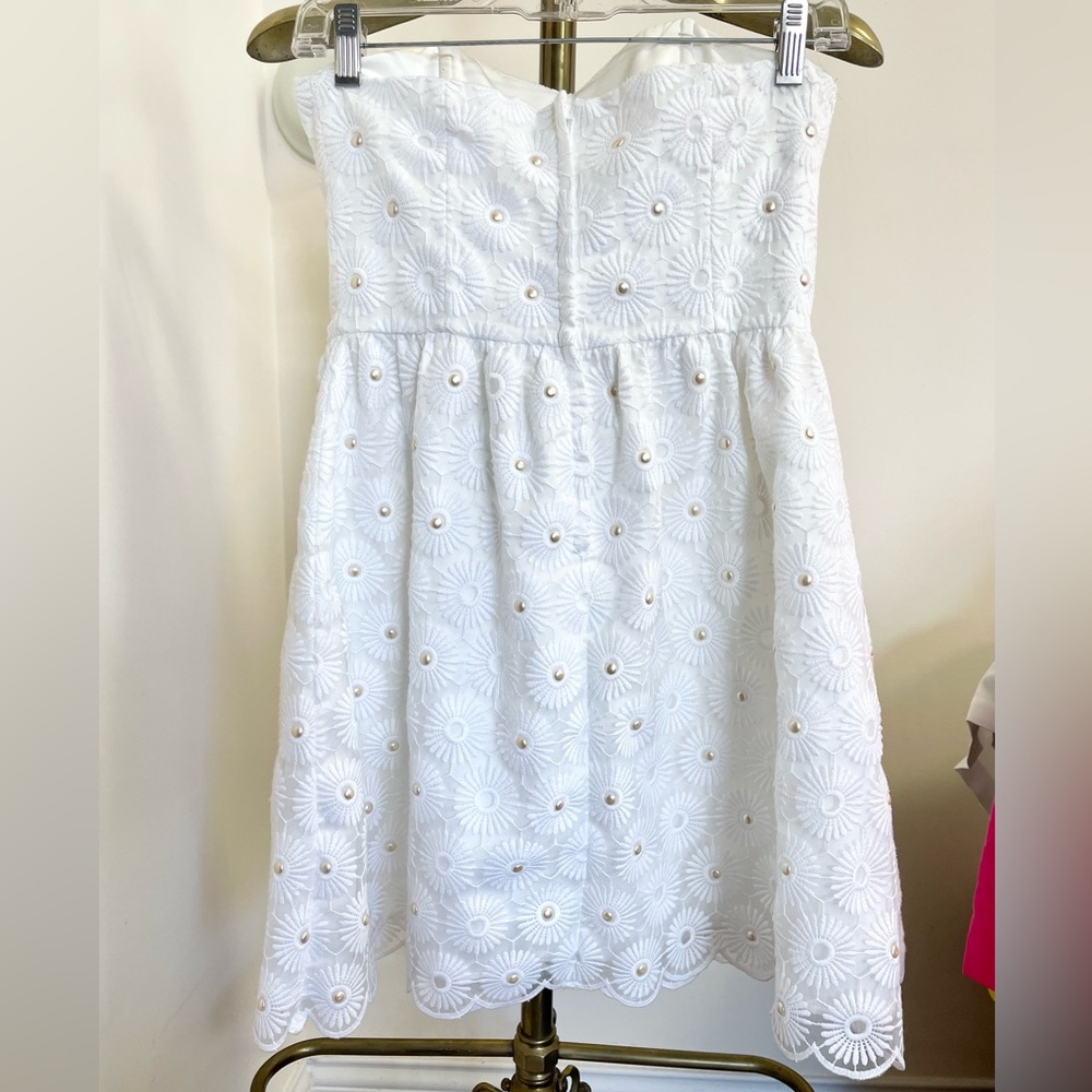 Gorgeous Lilly Pulitzer faux pearl strapless sundress! - Picture 7 of 14